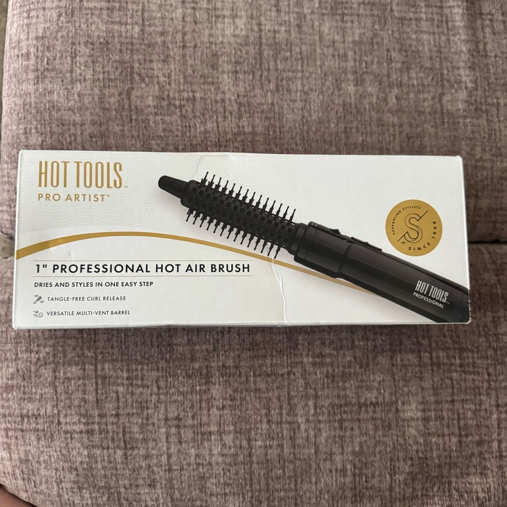 Hot Tools Pro Artist 1" Professional Hot Air Brush - Black